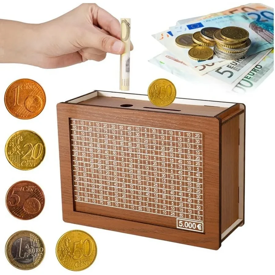 Tirelire Japonaise 1 000 € — tirelire japonaise en bois